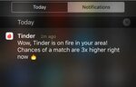 Tinder Now Sends Alerts When There Is A Surge In Your Area - Global Dating Insig